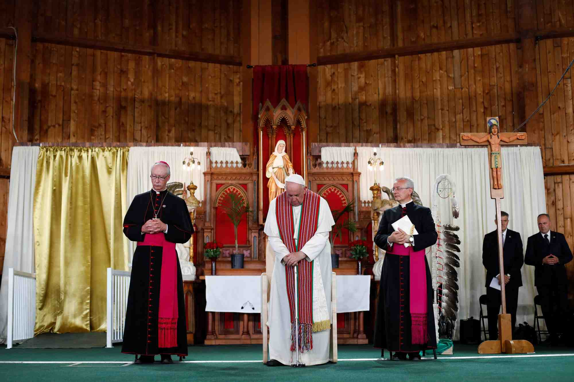 Canada: le pape attendu au quebec pour des rencontres politiques