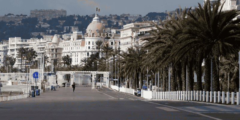 Coronavirus: la ville de nice sous couvre-feu a partir de 20h00