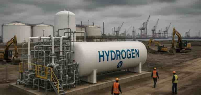 Lhyfe devrait produire jusqu'à 34 tonnes d'hydrogène vert quotidiennement.