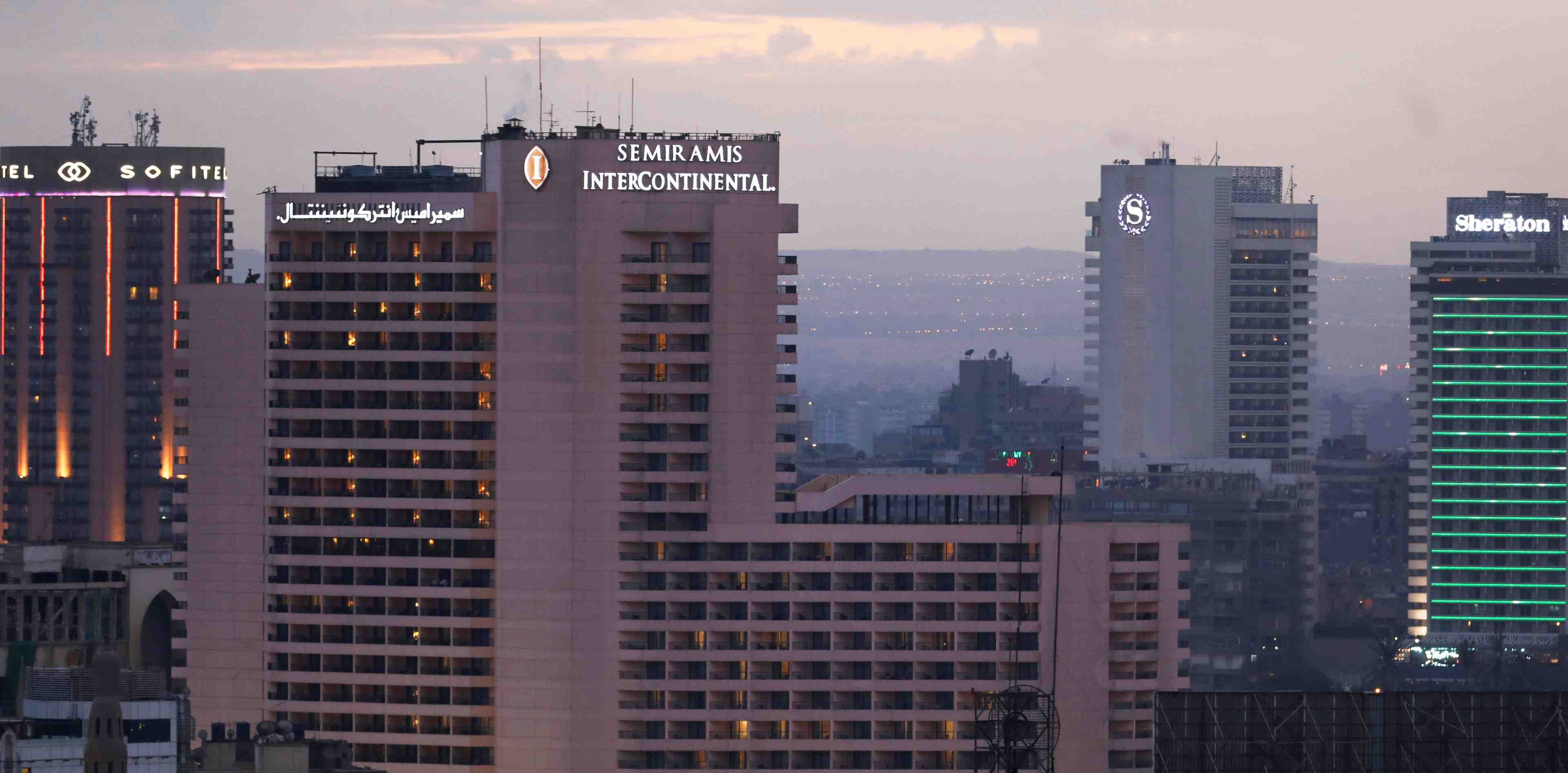 Hotels Hôtels AccorHotels Le Caire Sheraton Sofitel tourisme immeubles