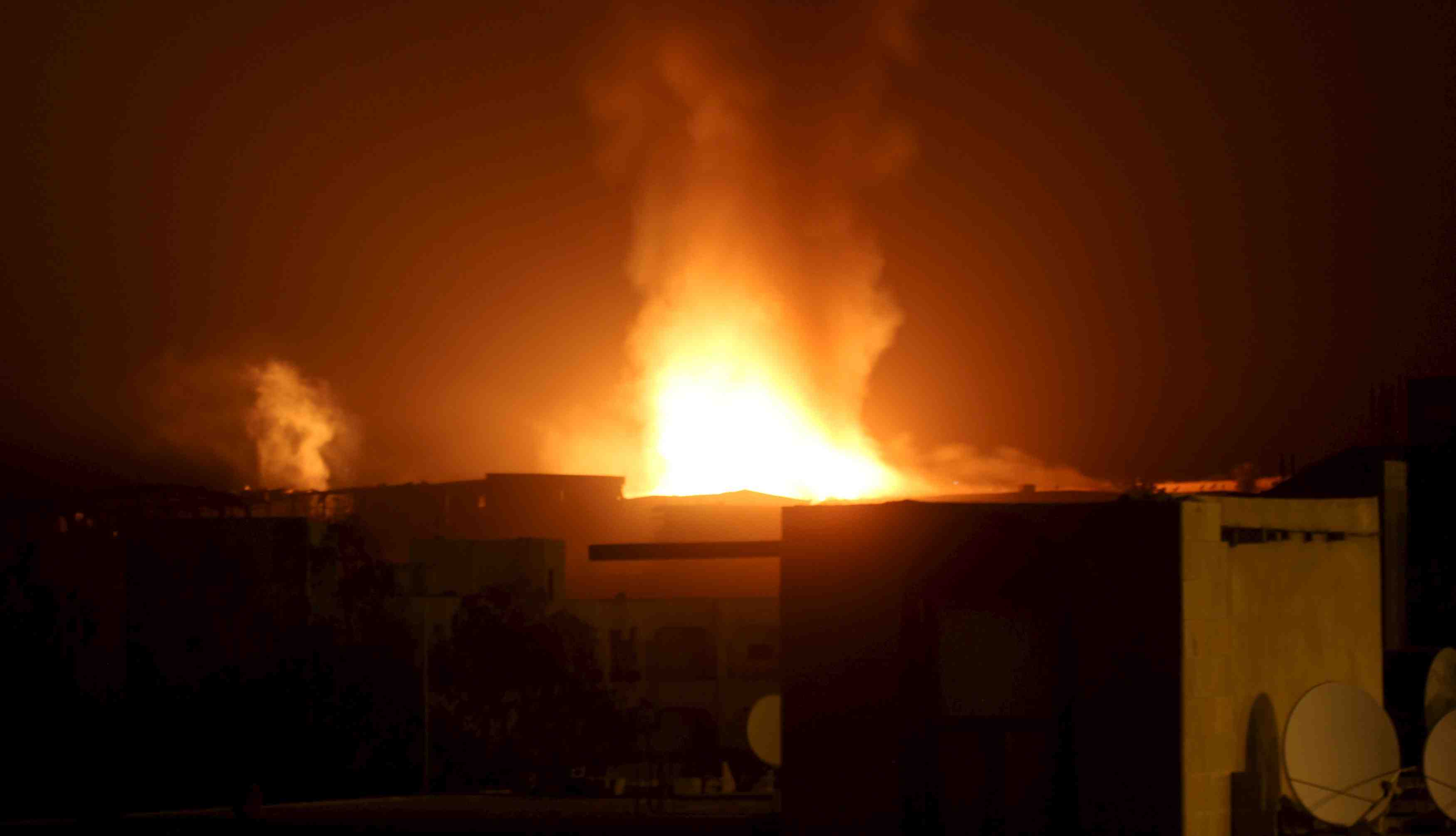 Nouveaux raids de la coalition au yemen