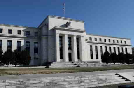 Le batiment de la reserve federale est represente a washington
