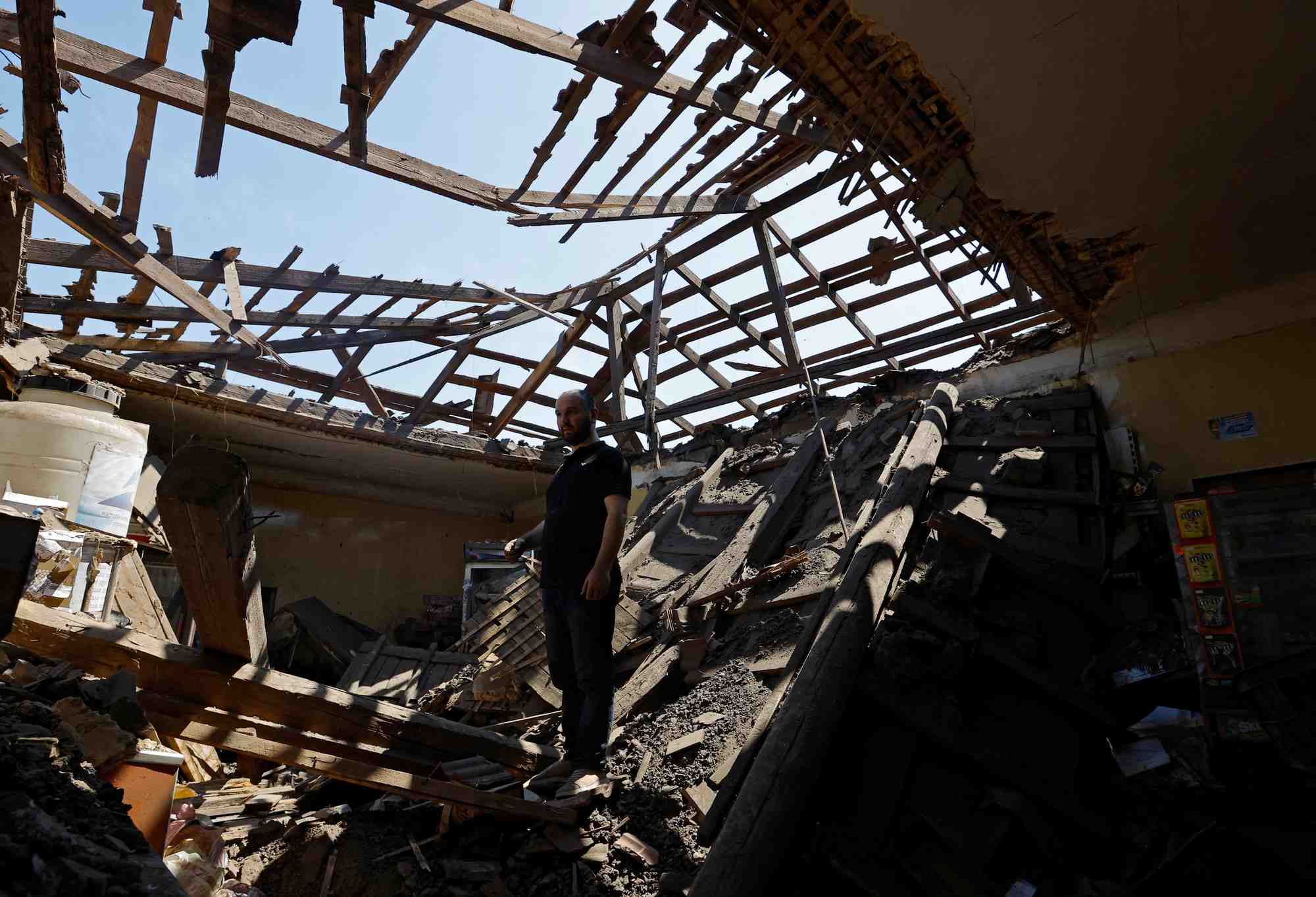 Consequences des bombardements a makiivka en ukraine