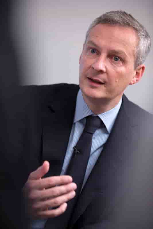 Bruno le maire estime que les francais ont "soif de renouveau"