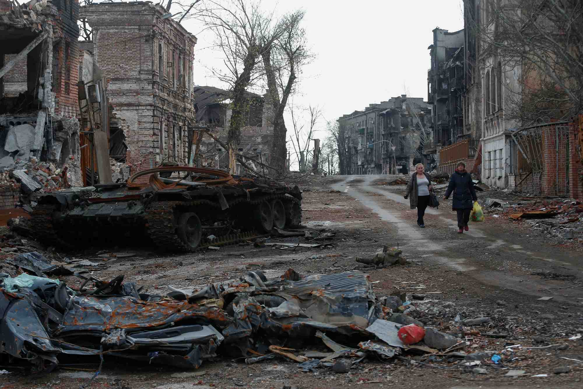 L'ukraine propose a la russie des pourparlers pour marioupol