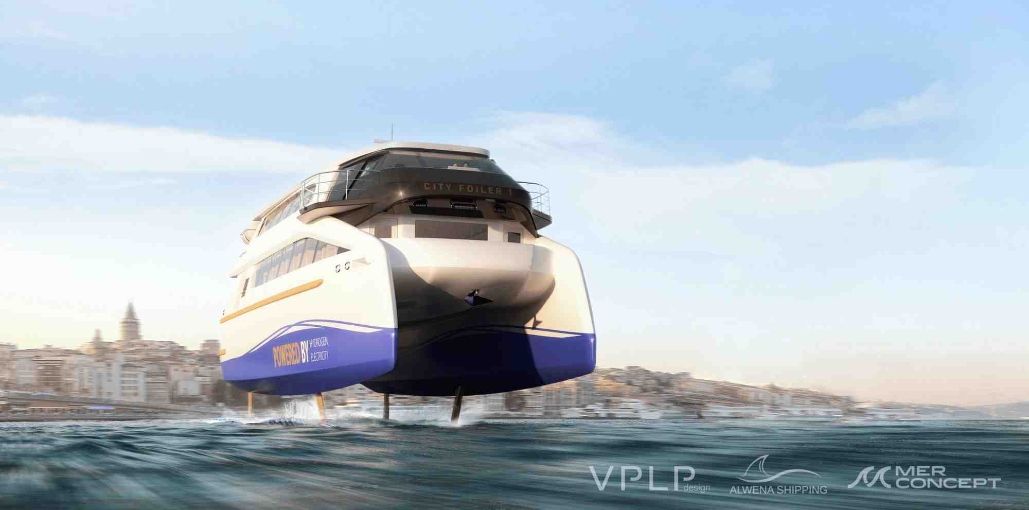 Fast Foiling Ferry