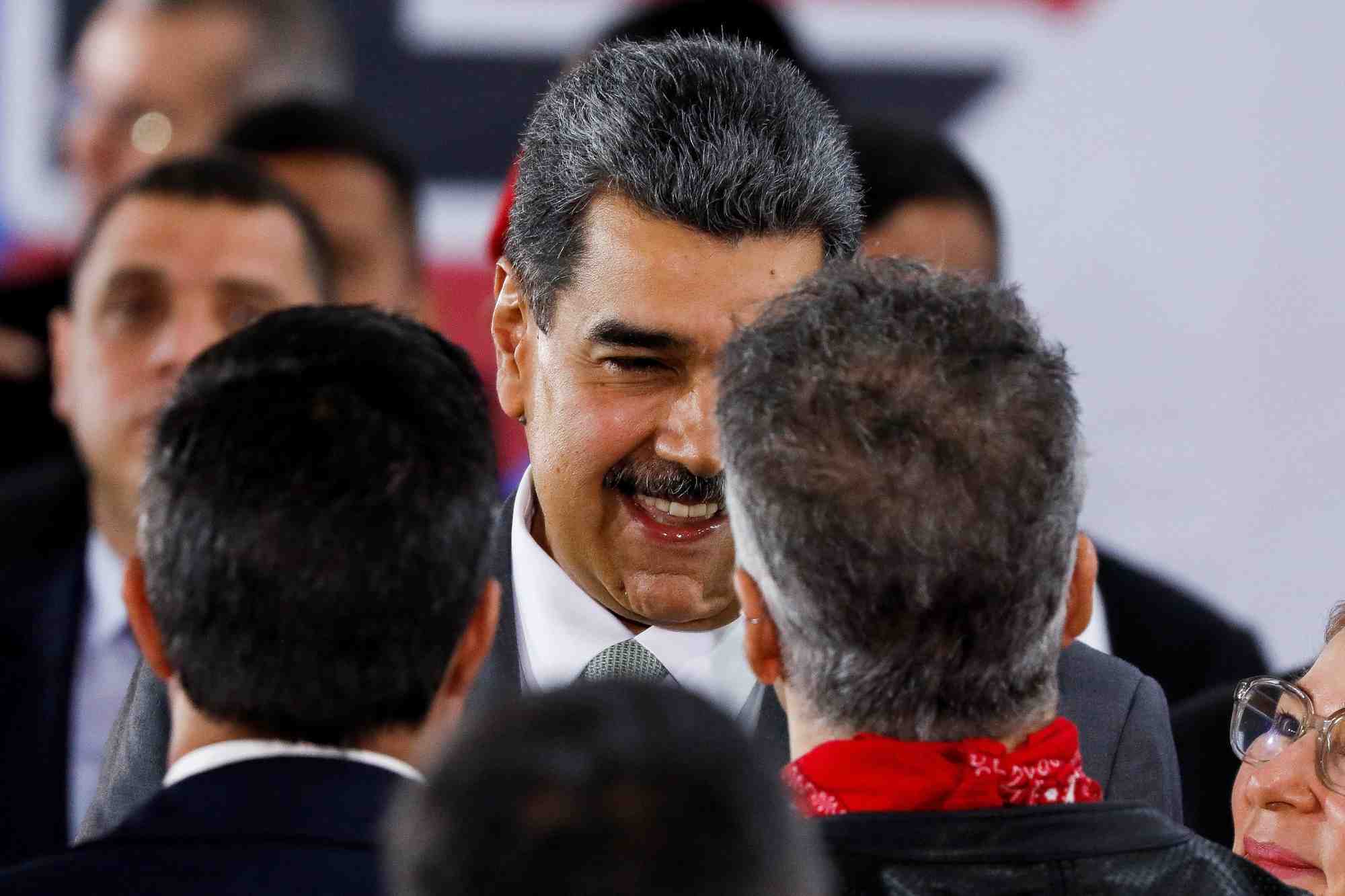 Le president du venezuela nicolas maduro
