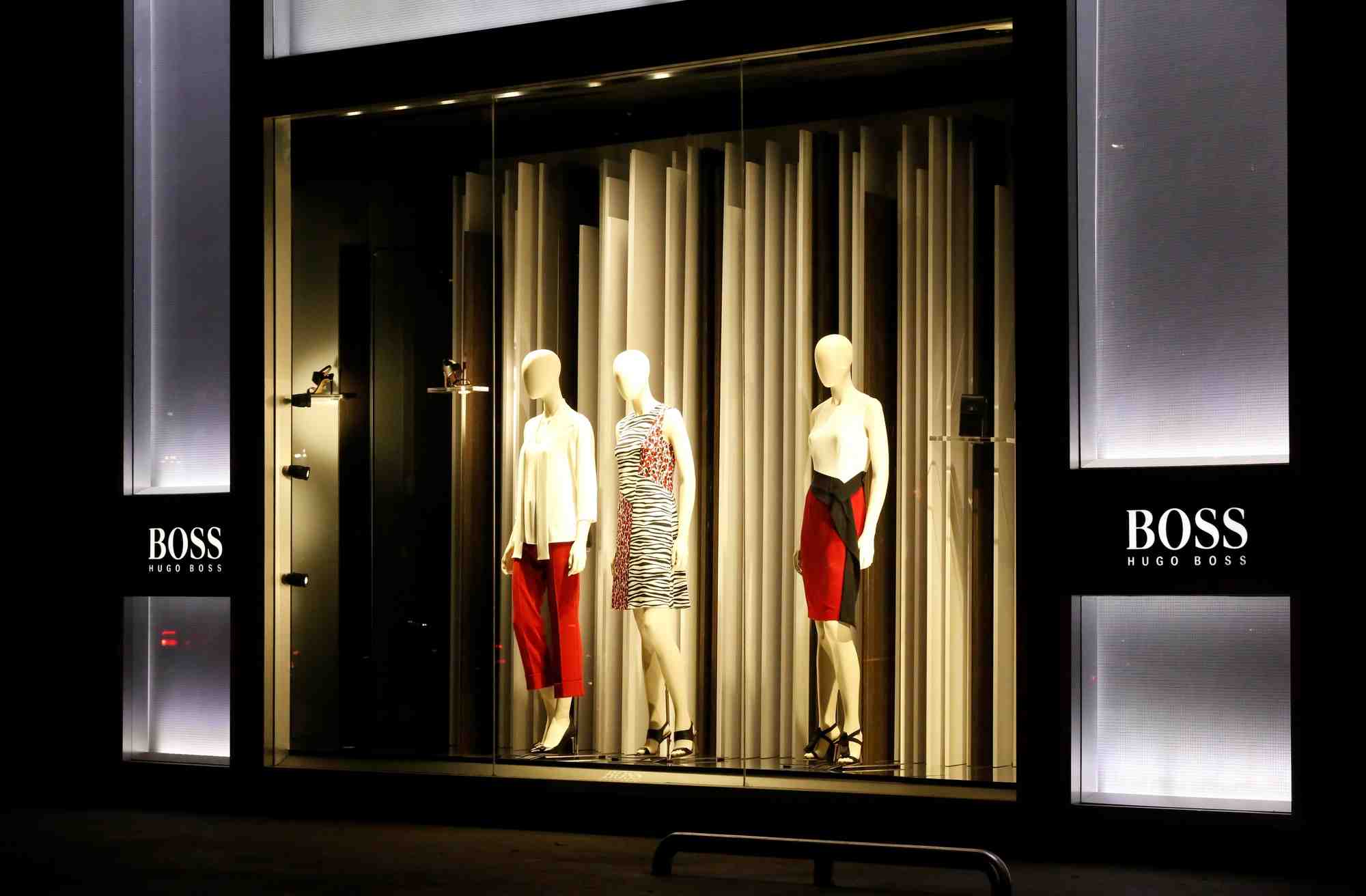 Une boutique hugo boss a mexico