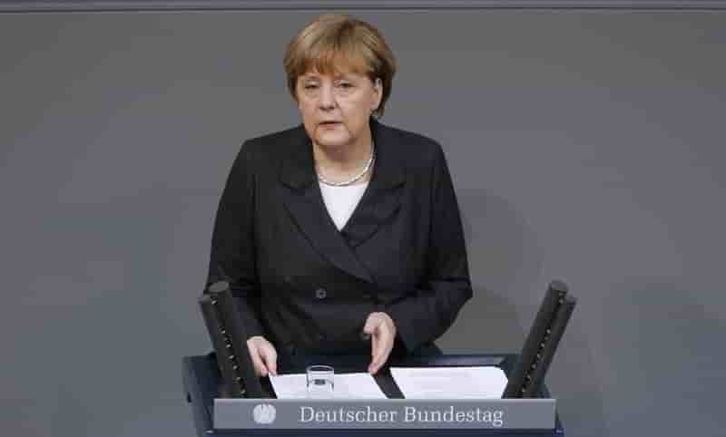 Le sort de l'euro ne se joue pas cette semaine, juge merkel