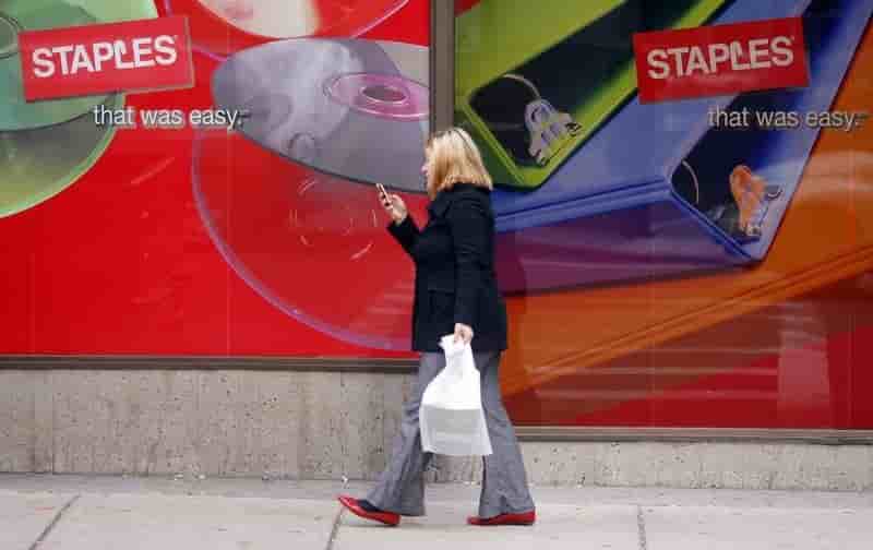 Staples et office depot seraient en discussions avancees en vue d’une fusion