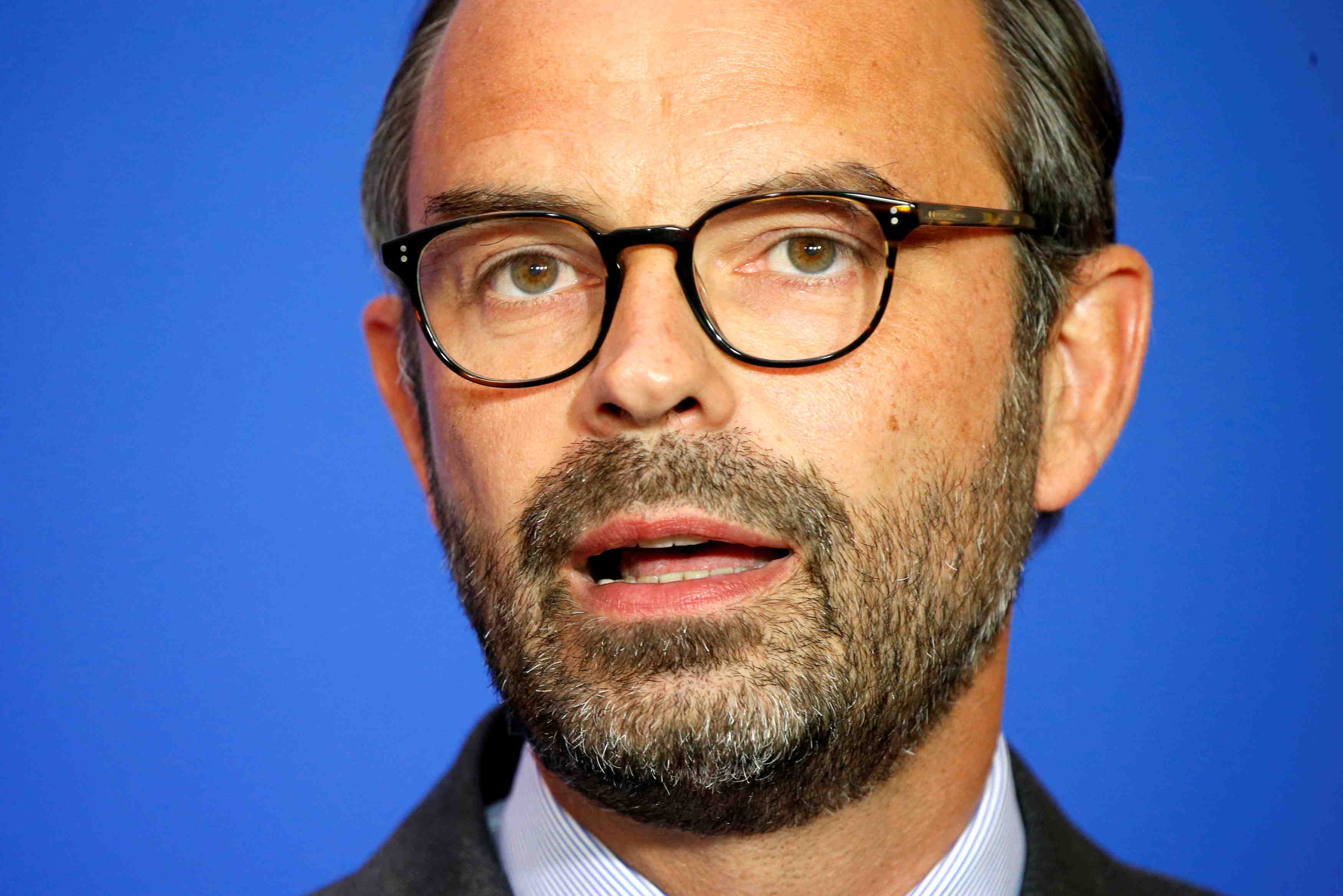 Philippe salue un soutien "sans ambiguite" au projet de macron