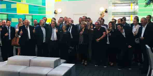 Les partenaires institutionnels et économiques associés dans le lancement de la French Fab dans les P.-O.