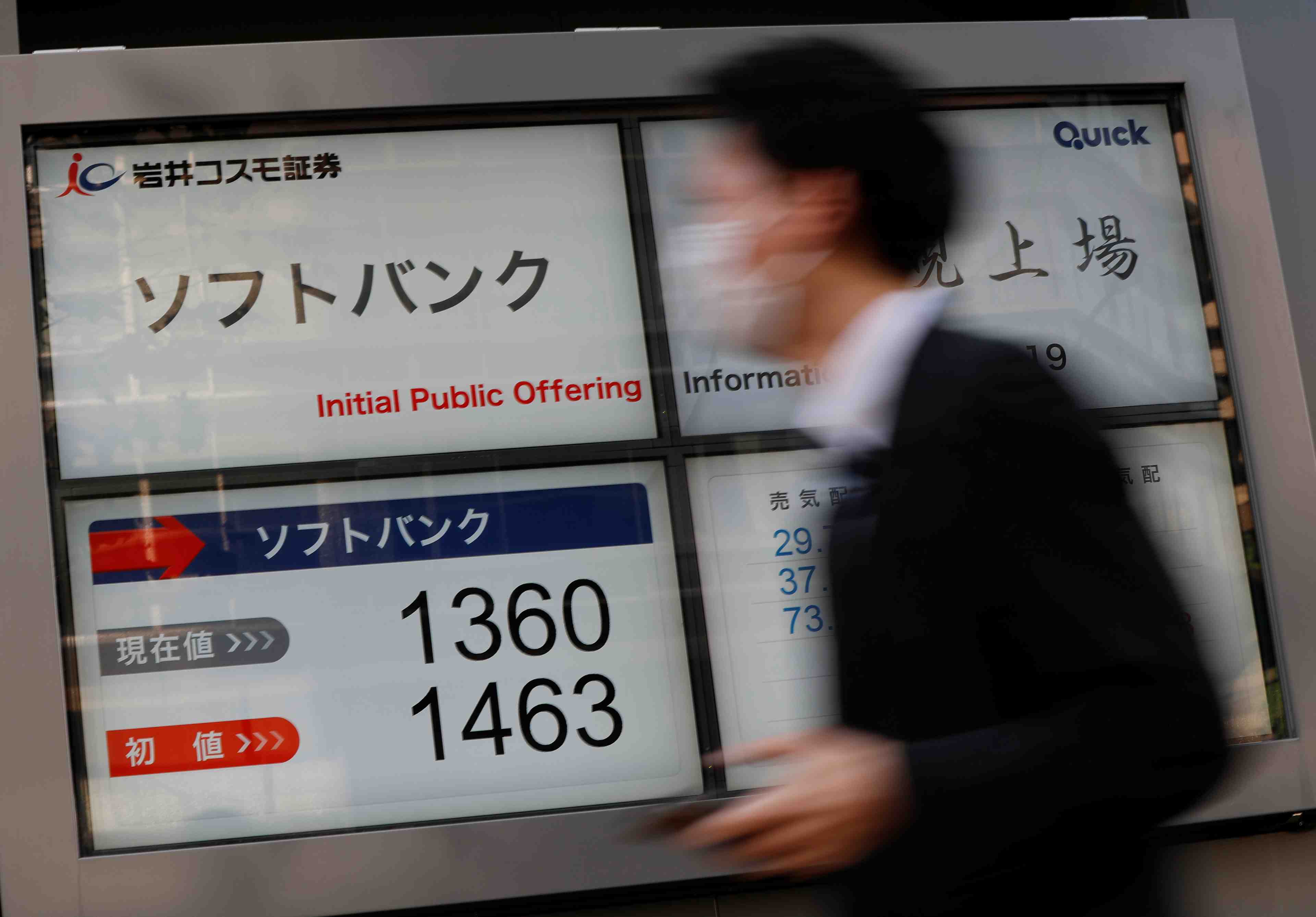 La bourse de tokyo termine en nette baisse