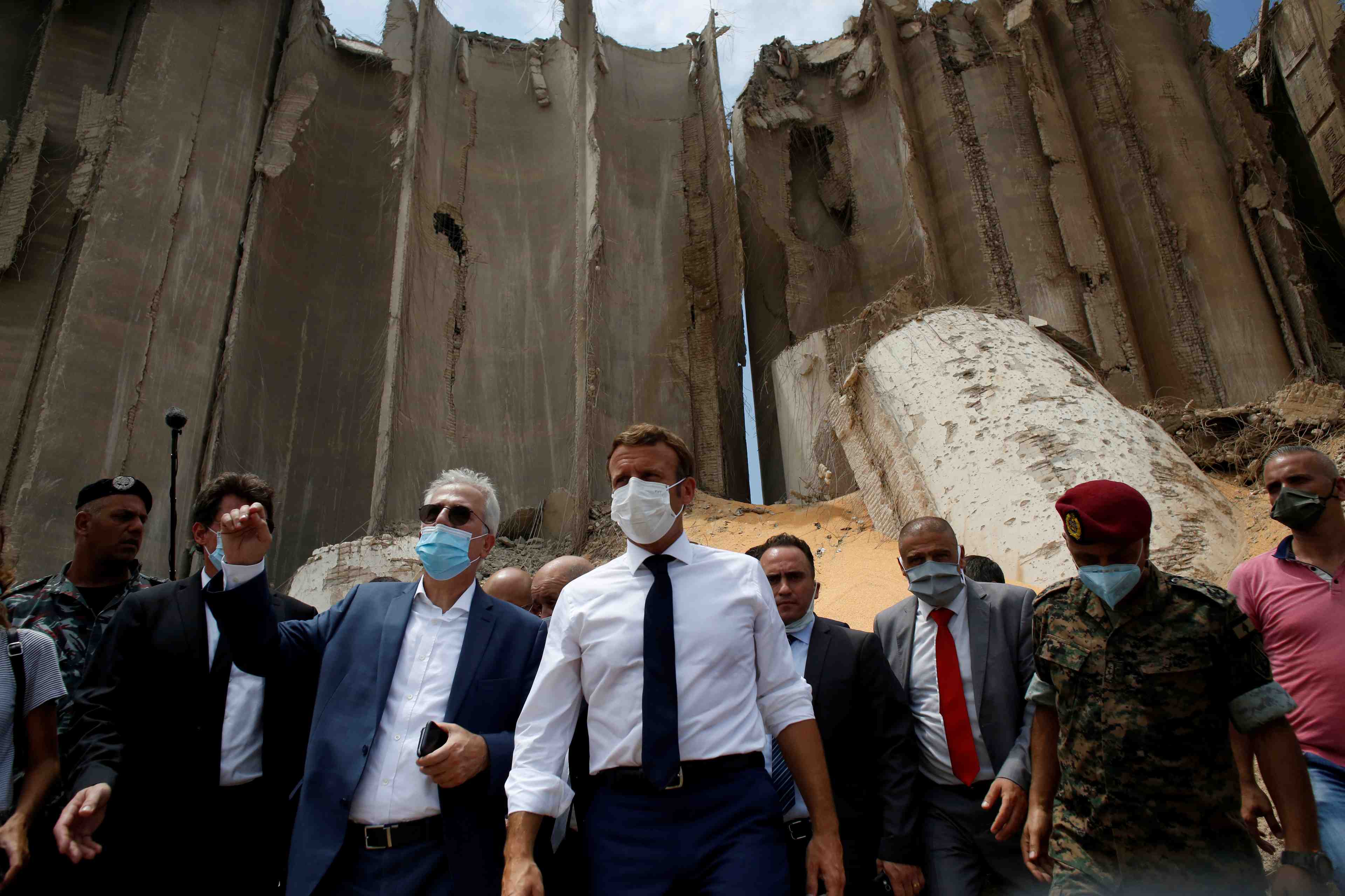 Macron et l'onu co-organisent une conference des donateurs pour le liban