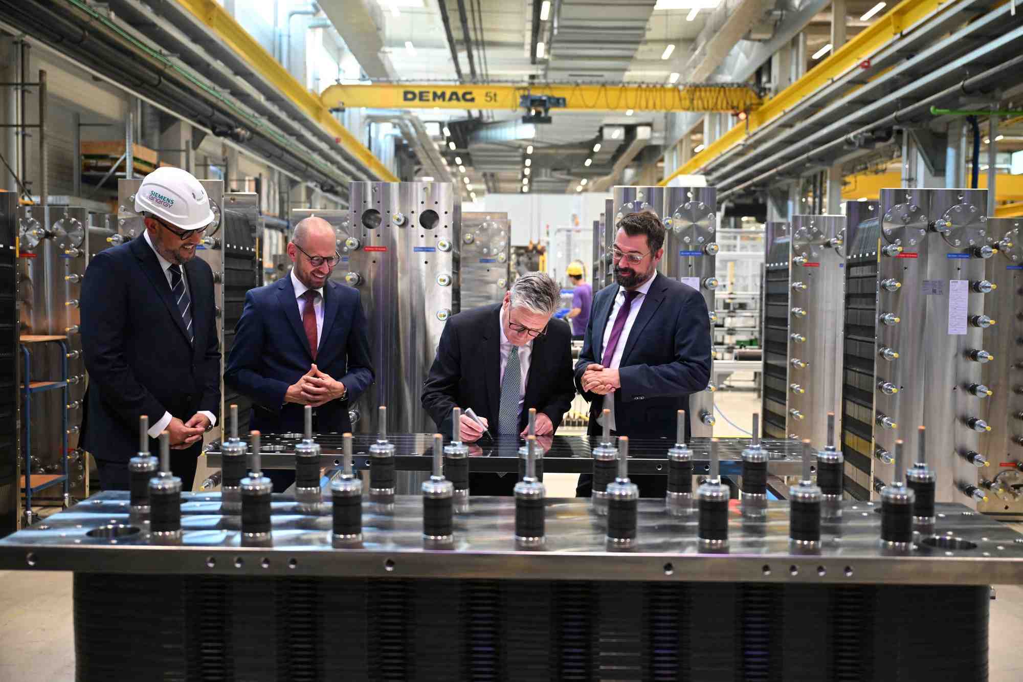 Le premier ministre britannique keir starmer en visite a berlin