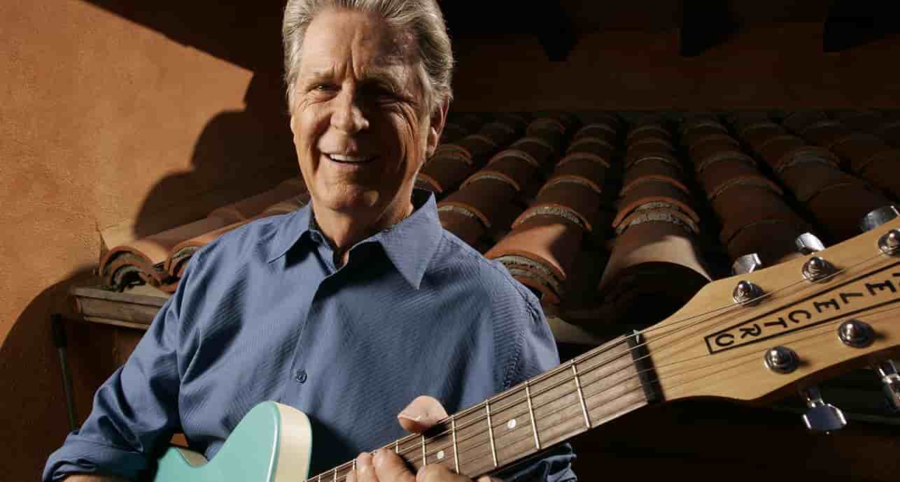 Brian Wilson devant sa maison à Bel Air en 2007.