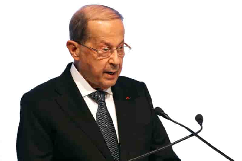 Le president libanais lance un appel a la stabilite et au pardon