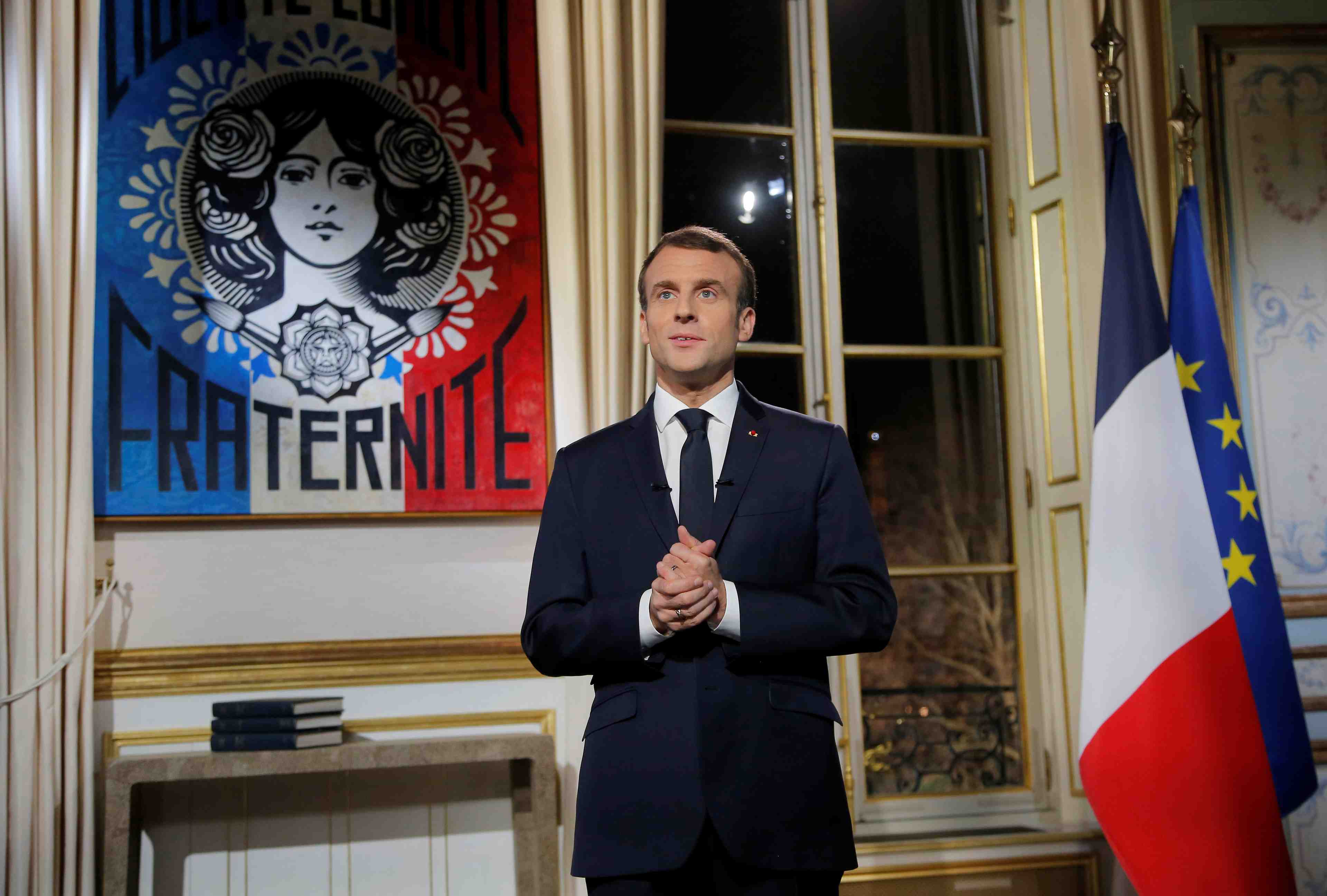 Macron attendu a creteil pour son premier deplacement de 2019