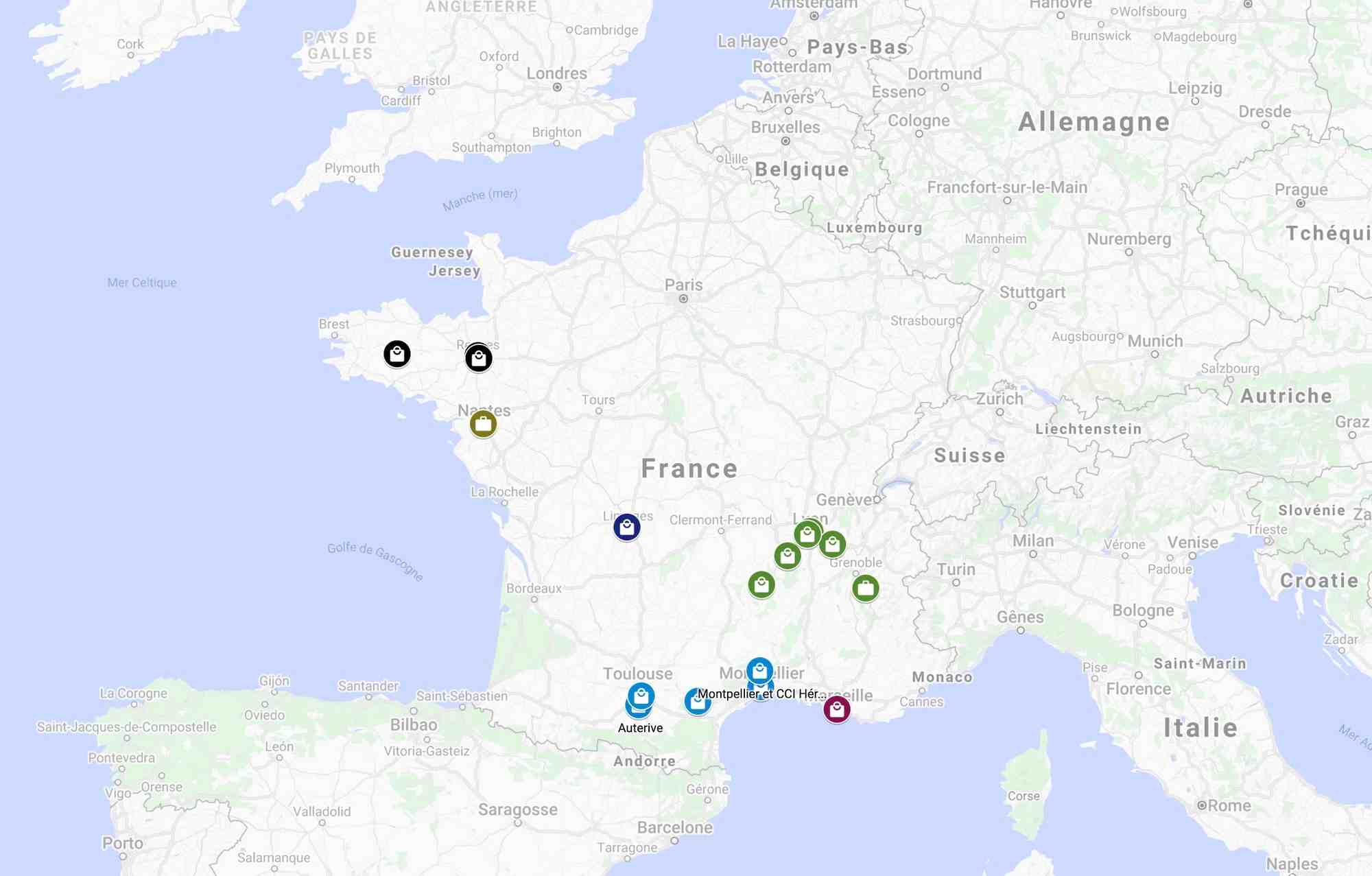 carte Amazon locaux