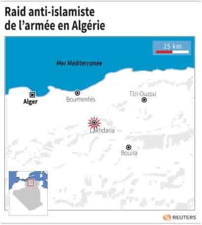 Raid anti-islamiste de l’armee en algerie