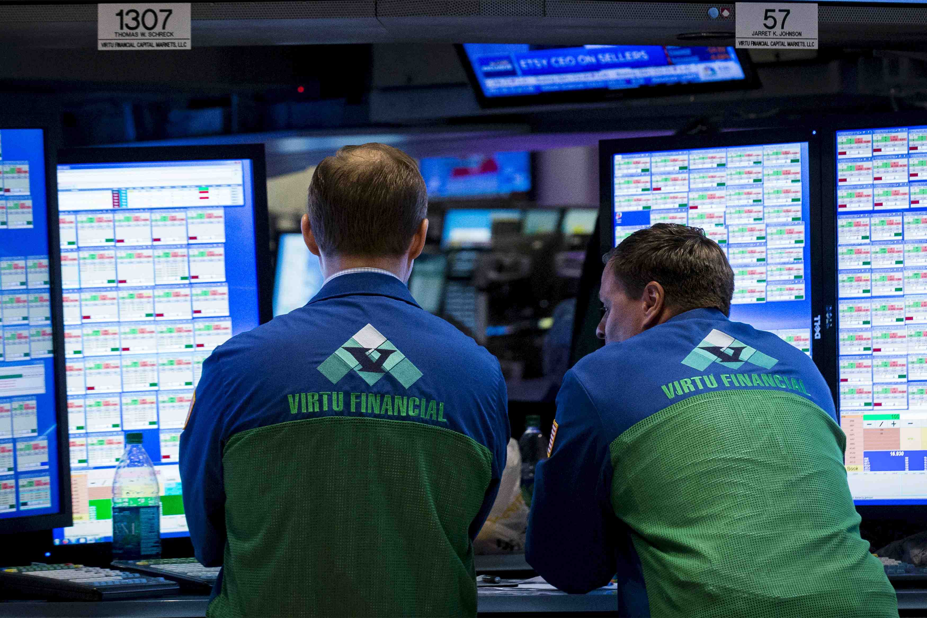 La bourse de new york a fini en leger repli