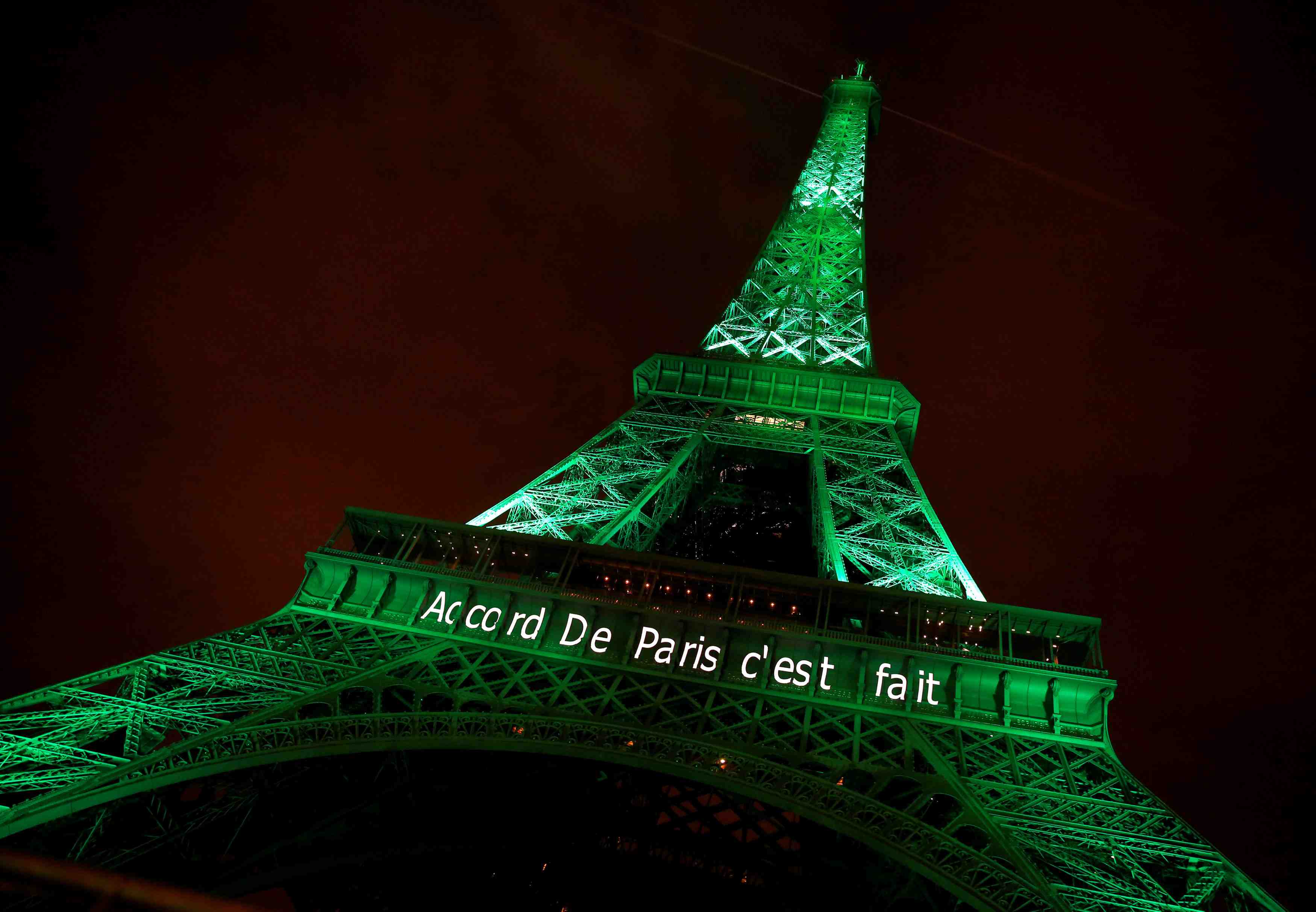Washington doit respecter l'accord de paris sur le climat