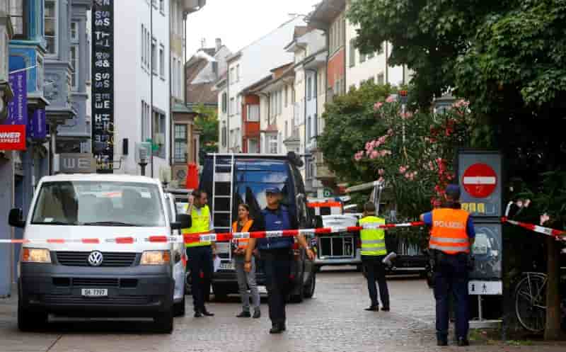 Suisse: 5 personnes blesses par un homme arme d'une tronconneuse