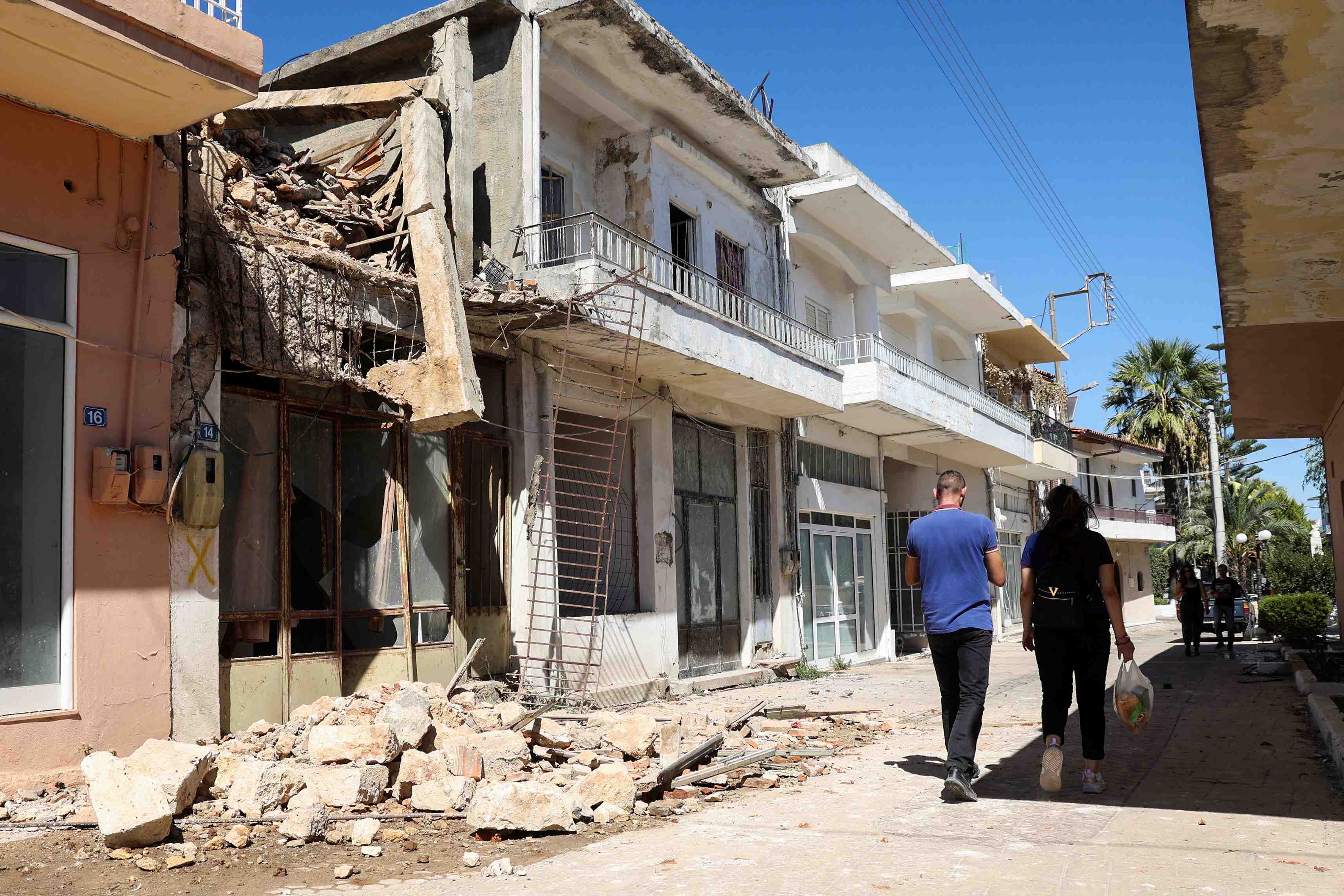 Seisme de magnitude 5,6 en crete ressenti en egypte