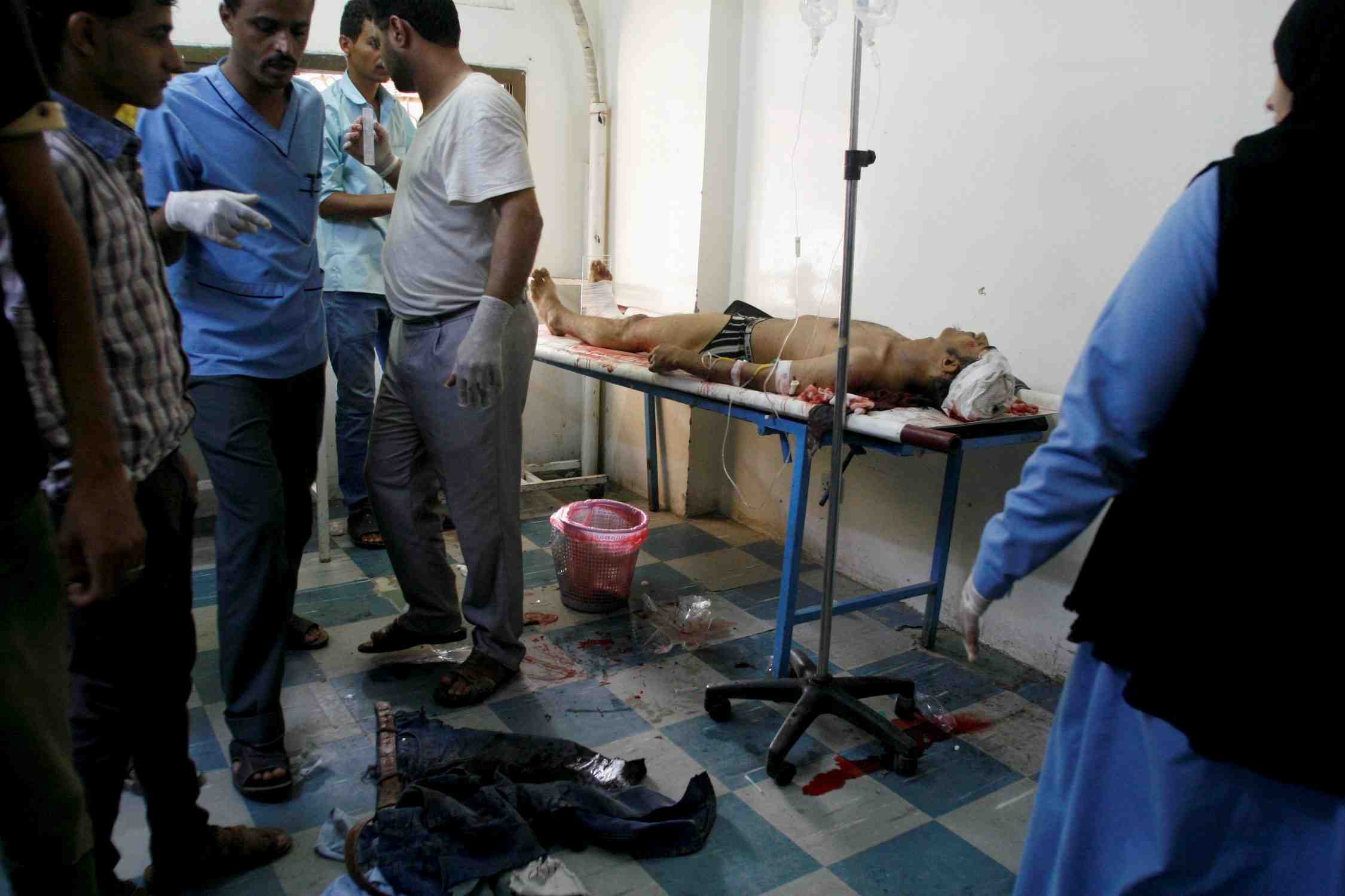 Un bombardement rebelle tue 14 civils a taez, au yemen