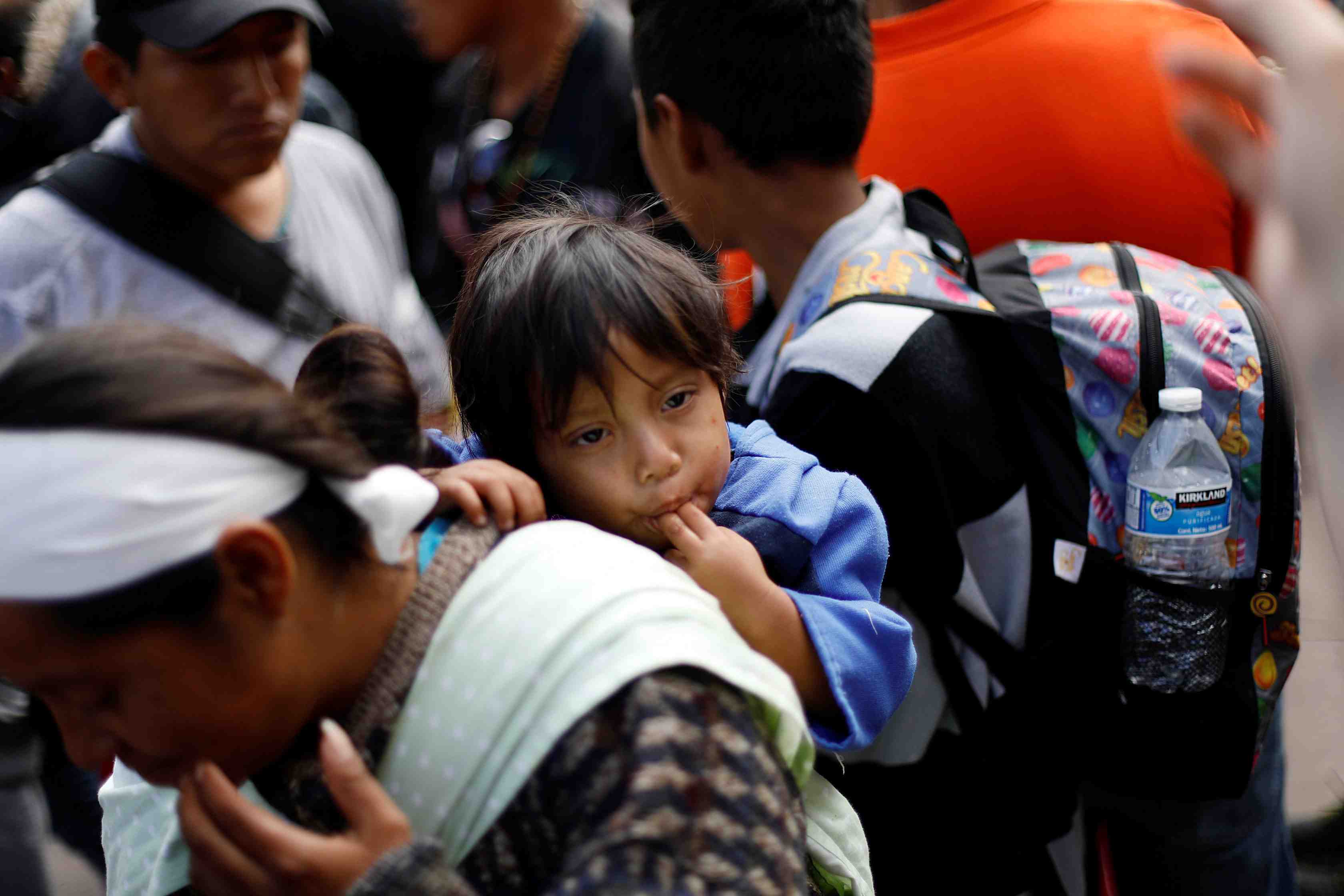 Mexique: la caravane de migrants finit son periple a tijuana