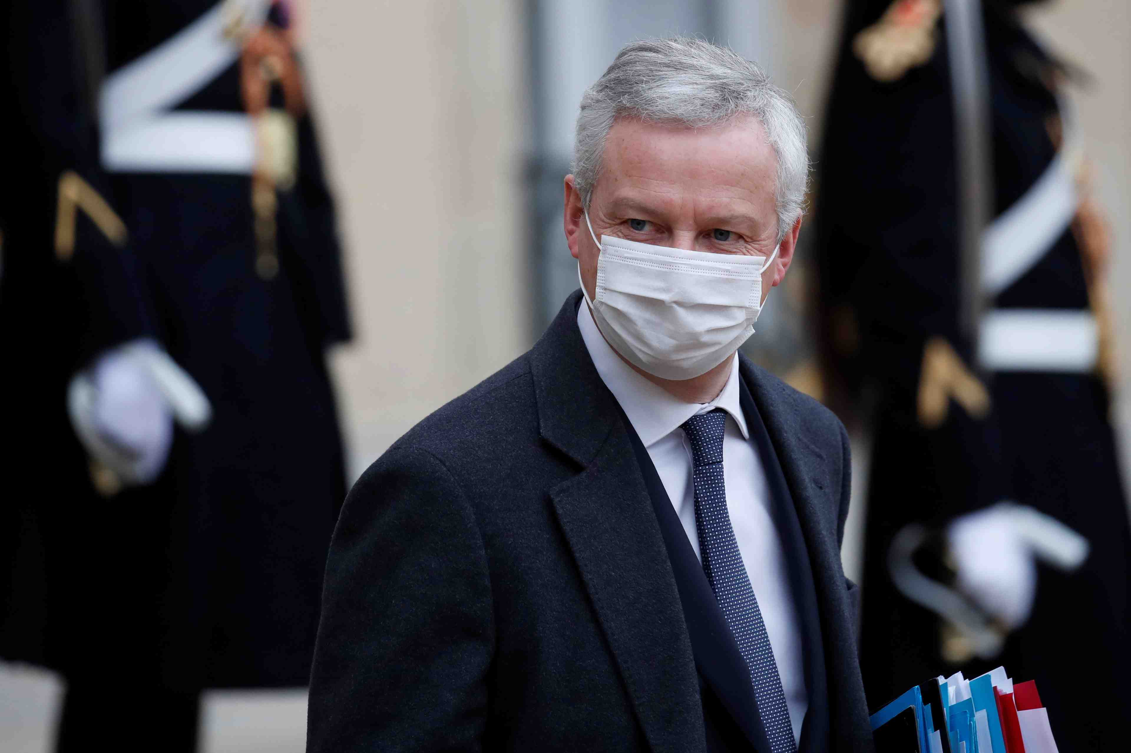 Le maire et yellen d'accord pour trouver une solution sur la "taxe numerique", rapporte bercy