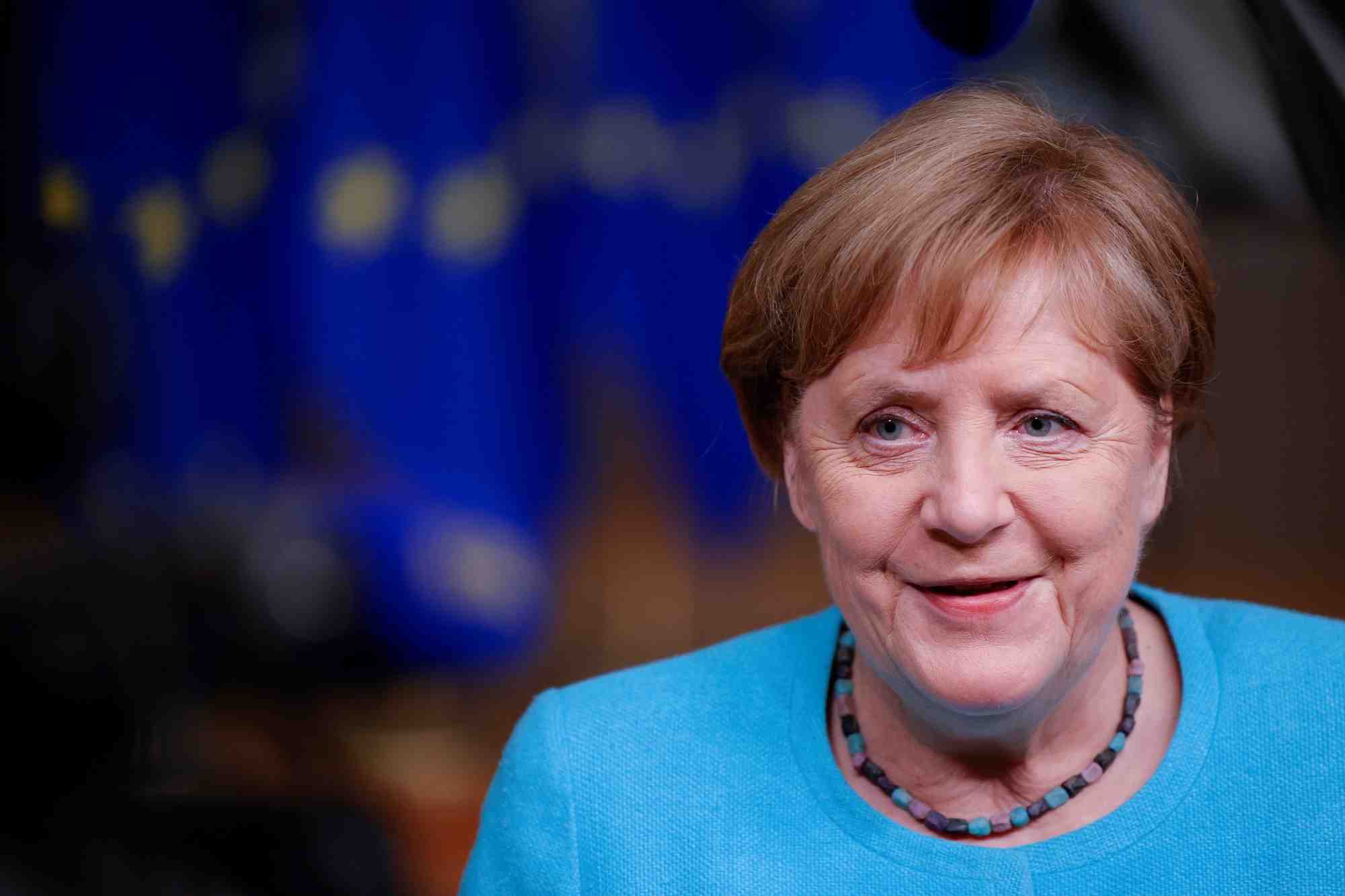 Angela merkel au royaume-uni le 2 juillet