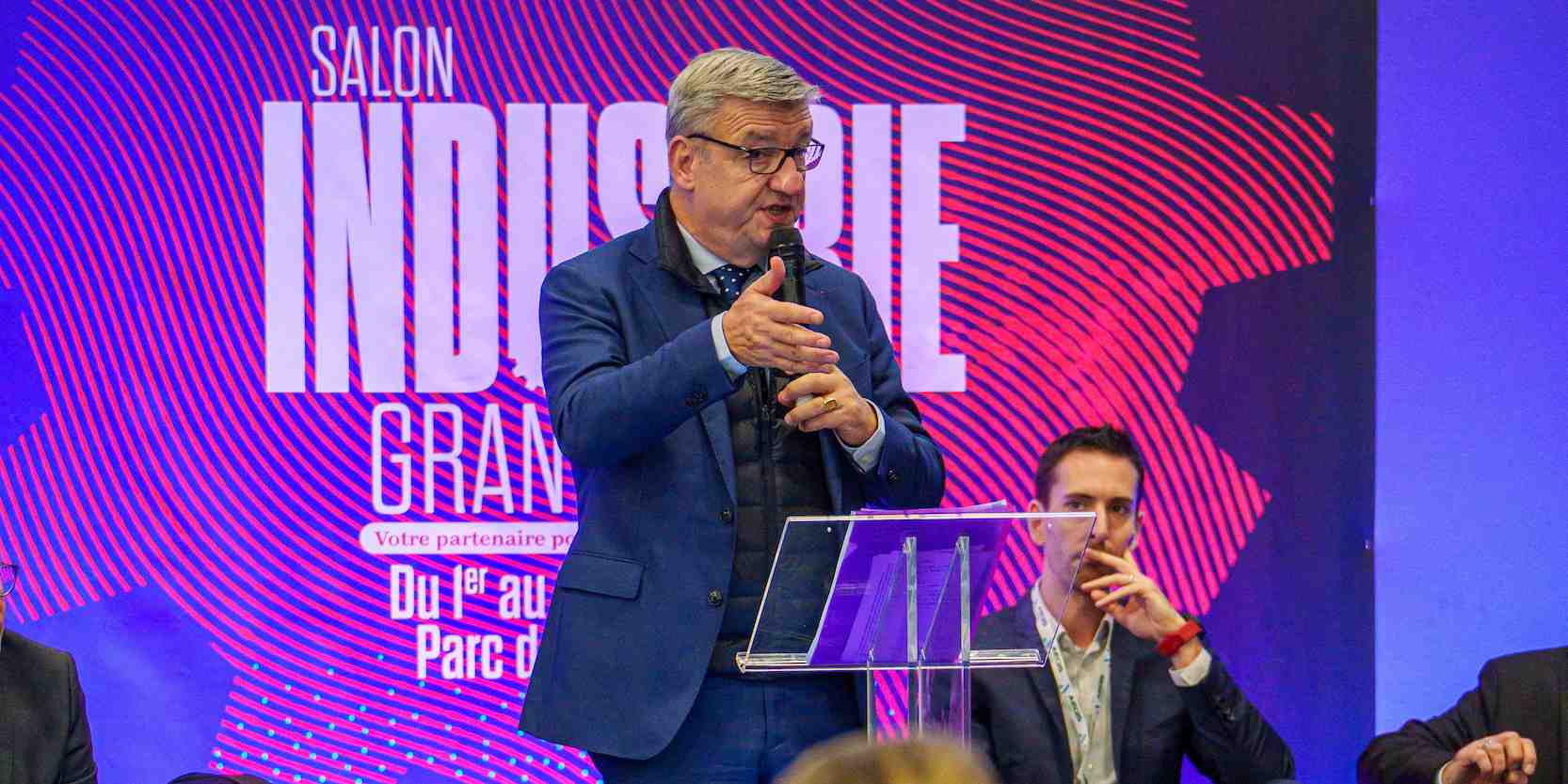 Vincent Moulin Wright, directeur général de France Industrie, à Nantes (Loire-Atlantique) ce mardi 1er octobre.