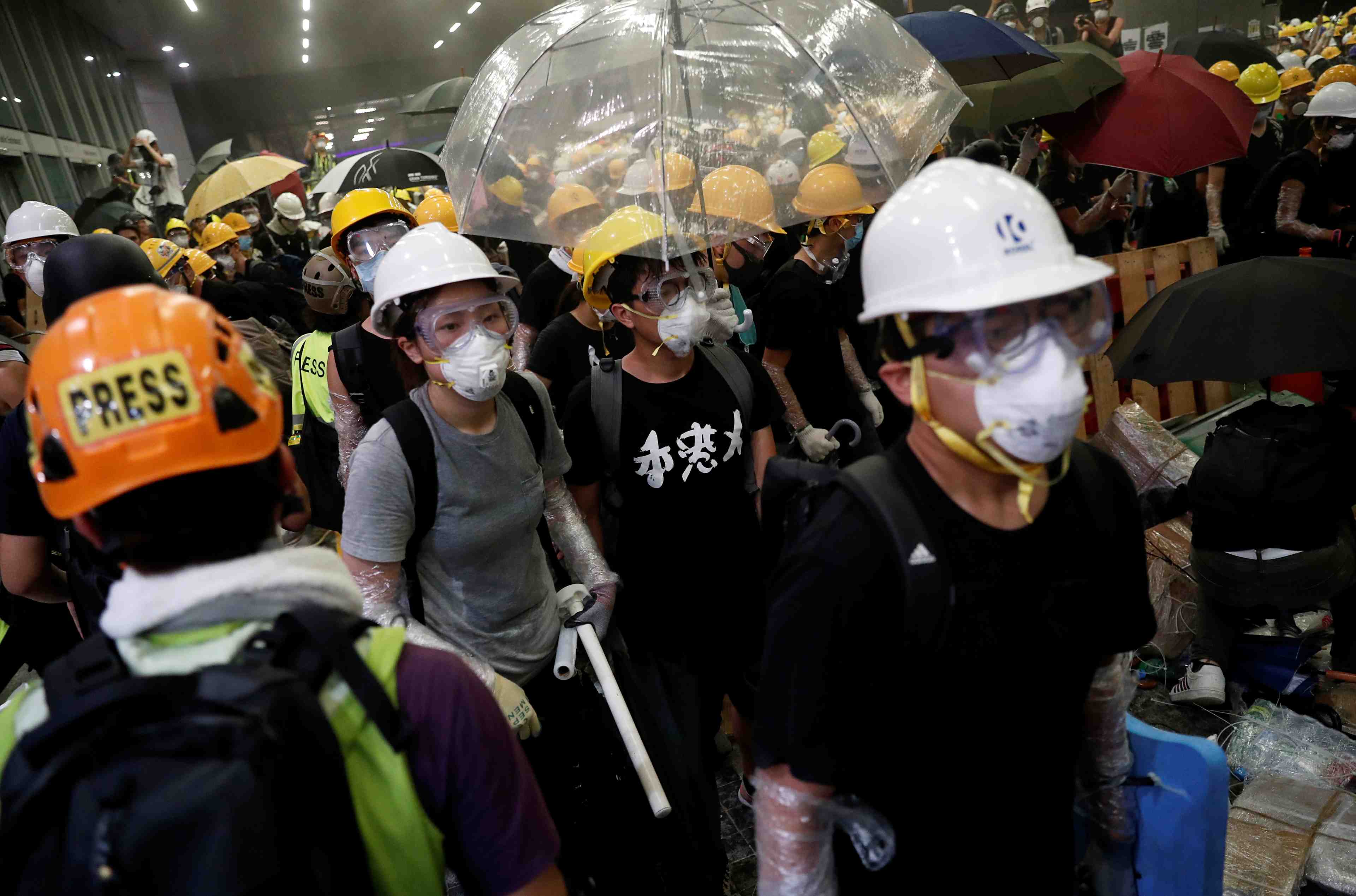 La presse officielle chinoise met hong kong en garde