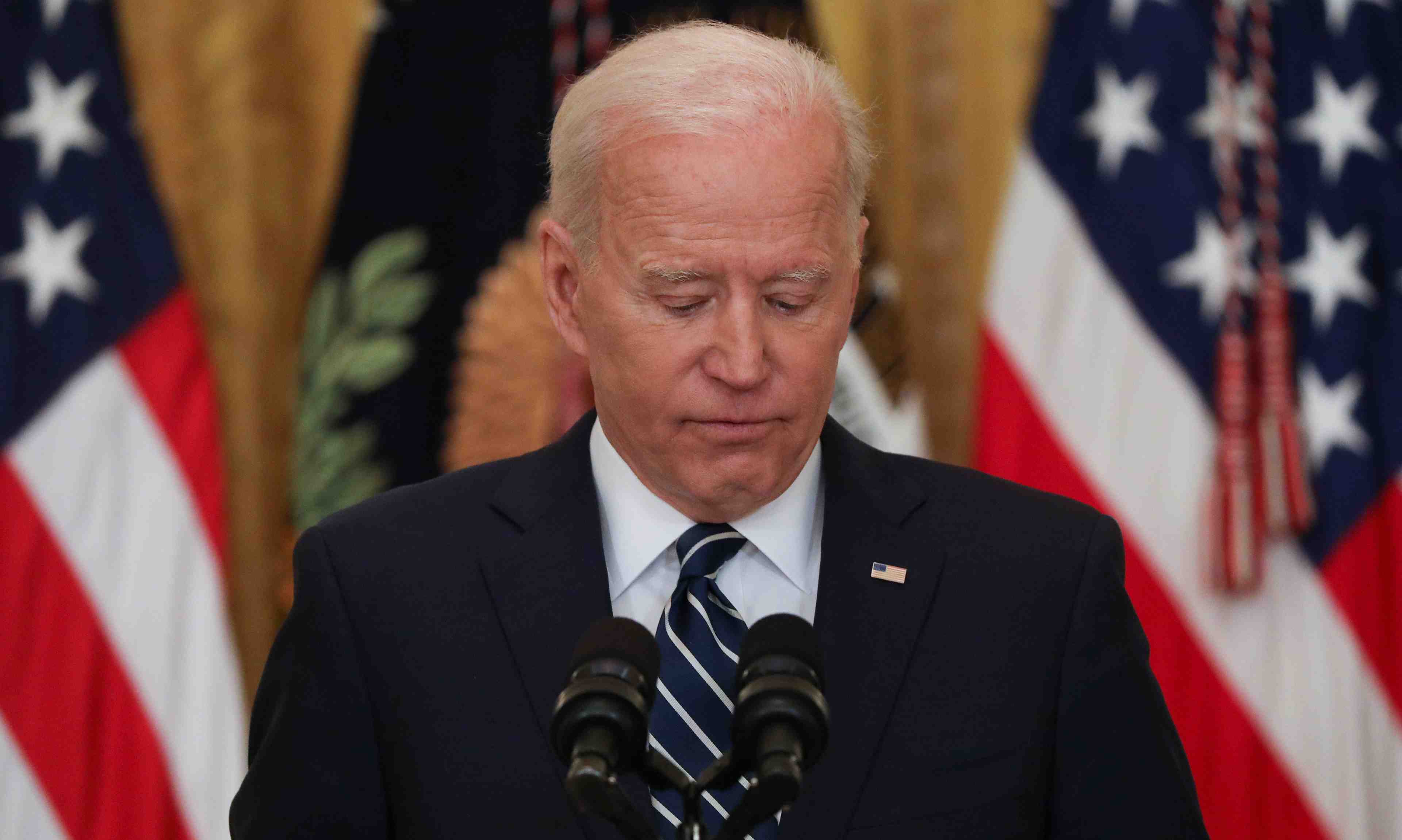 Le retrait us d'afghanistan devrait etre effectif d'ici 2022, annonce biden