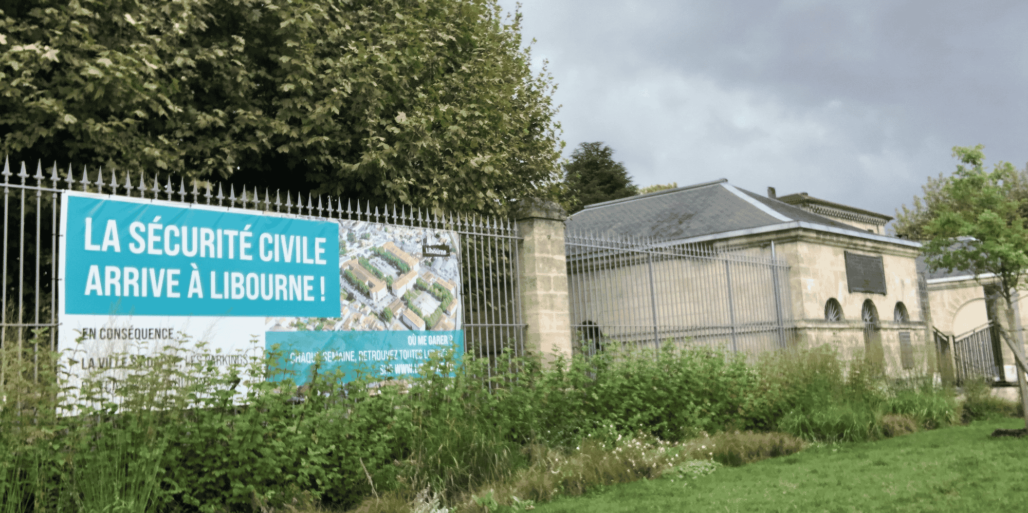 Libourne a été retenue en août 2023 pour accueillir une base de la sécurité civile afin d'intervenir sur les grands incendies.