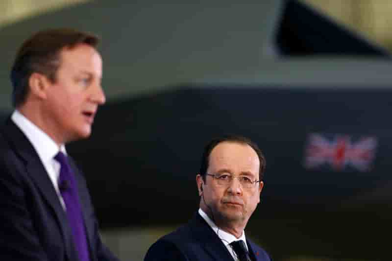 Cameron et Hollande affichent leur mésentente sur l'UE
