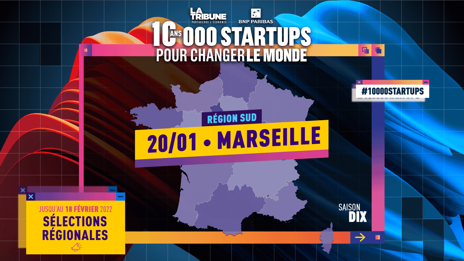 Prix 10000 startups 2022 Marseille