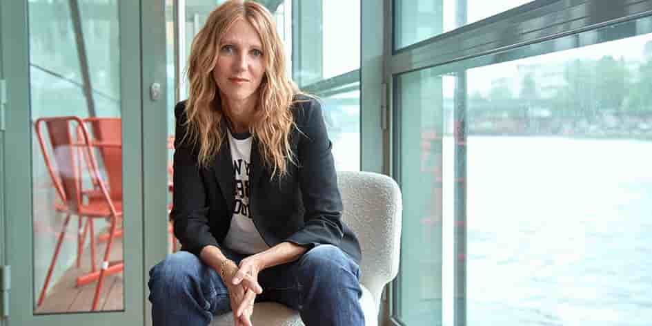 Sandrine Kiberlain, actrice.