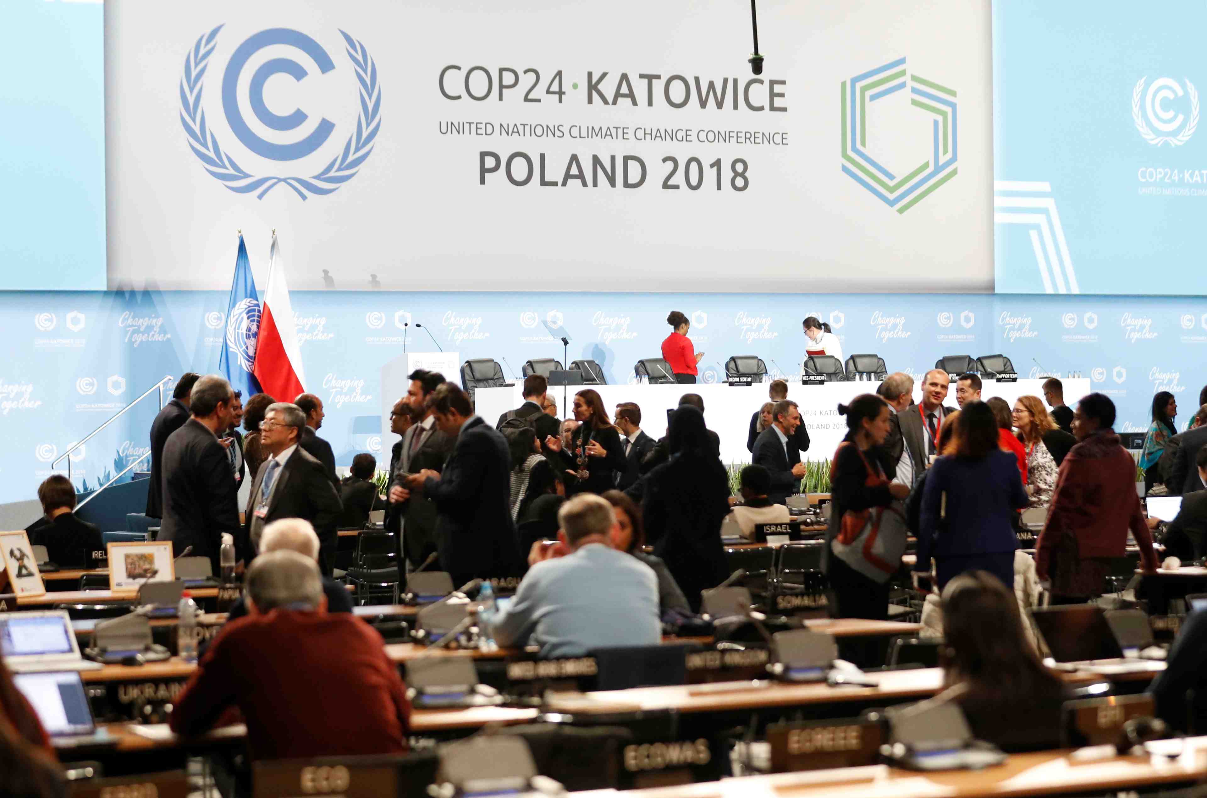 Climat: les negociations a katowice vont se poursuivre samedi