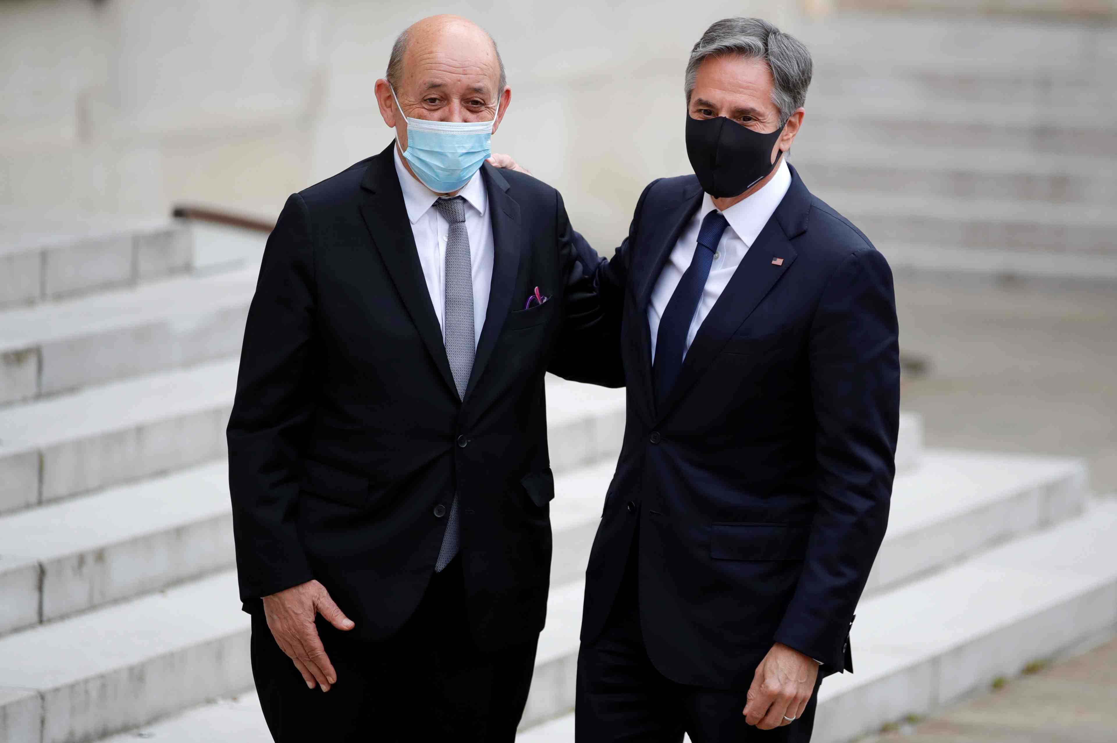 Blinken et le drian devraient se rencontrer jeudi