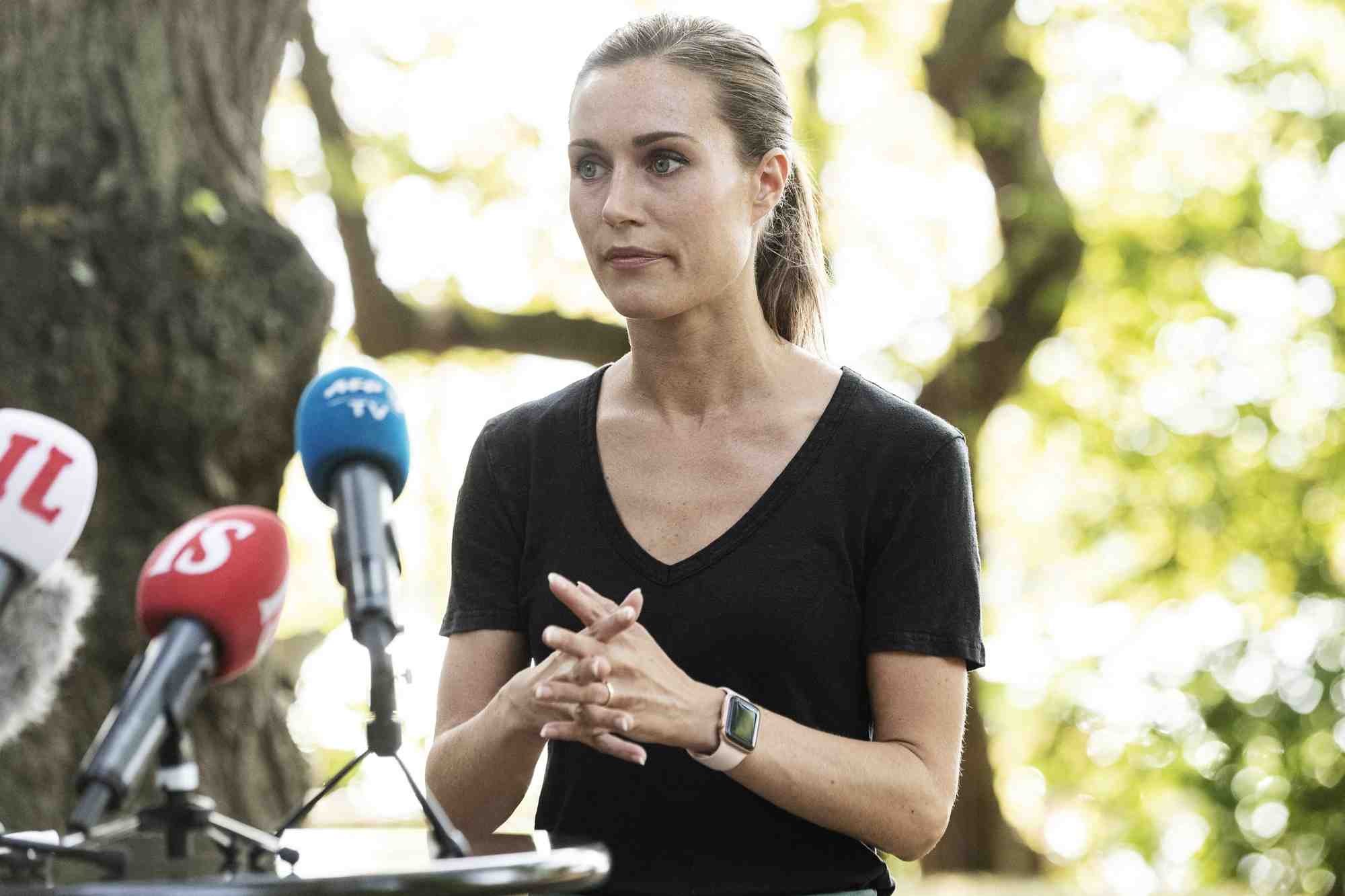 La premiere ministre finlandaise negative a un depistage de drogues