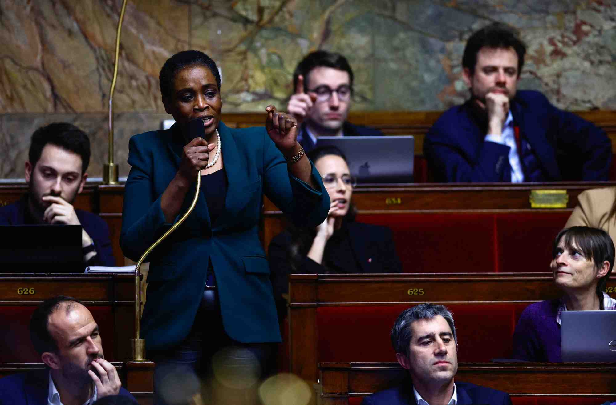 La deputee de la france insoumise rachel keke