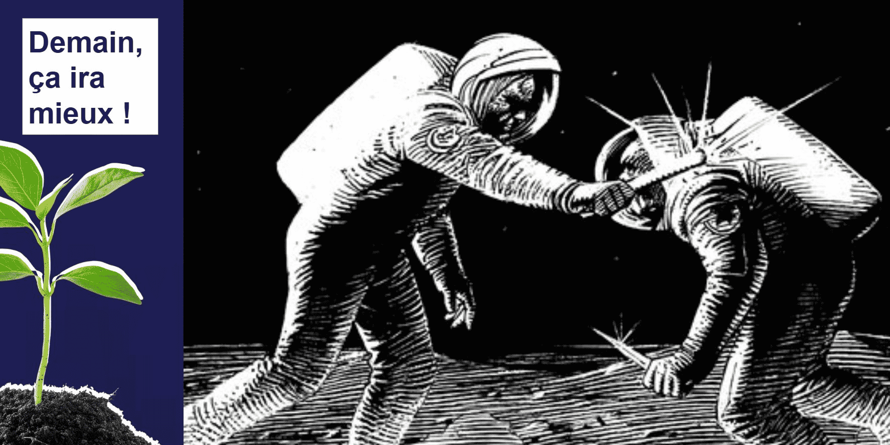 L'épisode "La Ruée vers l'espace" de la saison 3 de la Red Team Défense.