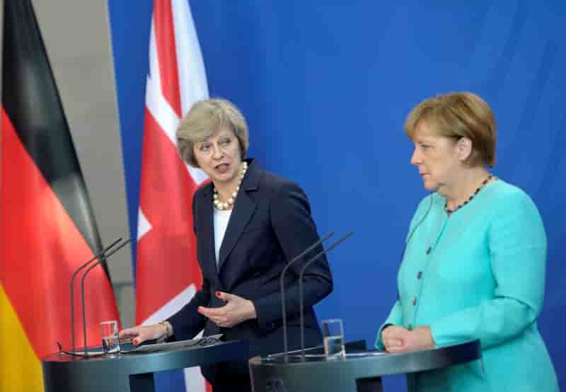 Theresa may a berlin pour rassurer sur le brexit