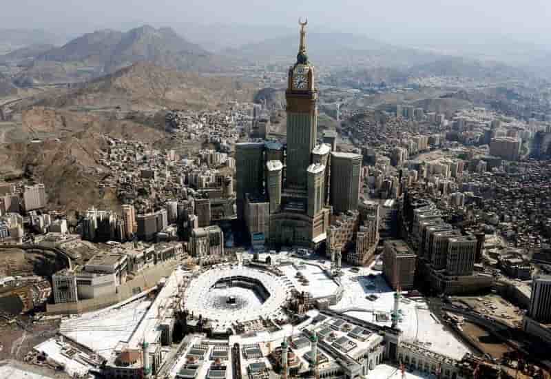 Tir d'un missile houthi vers la mecque