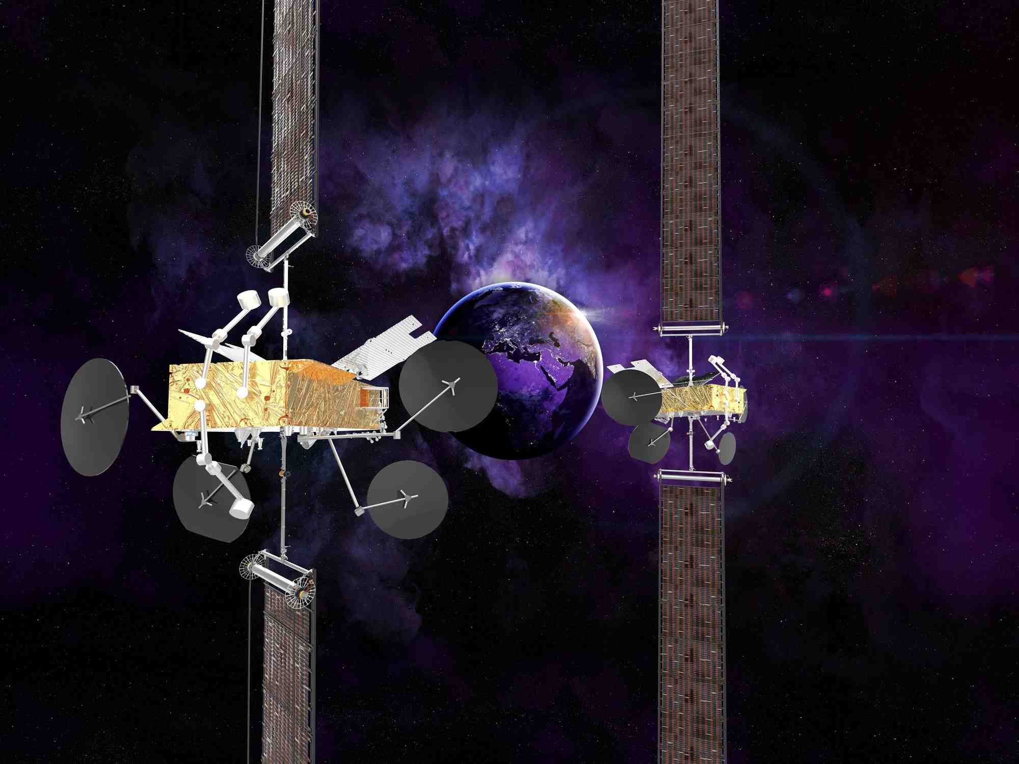Thales Alenia Space Intelsat Space Inspire télécoms