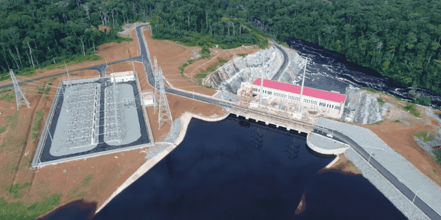 Cameroun barrage hydroélectrique de Memve’ele