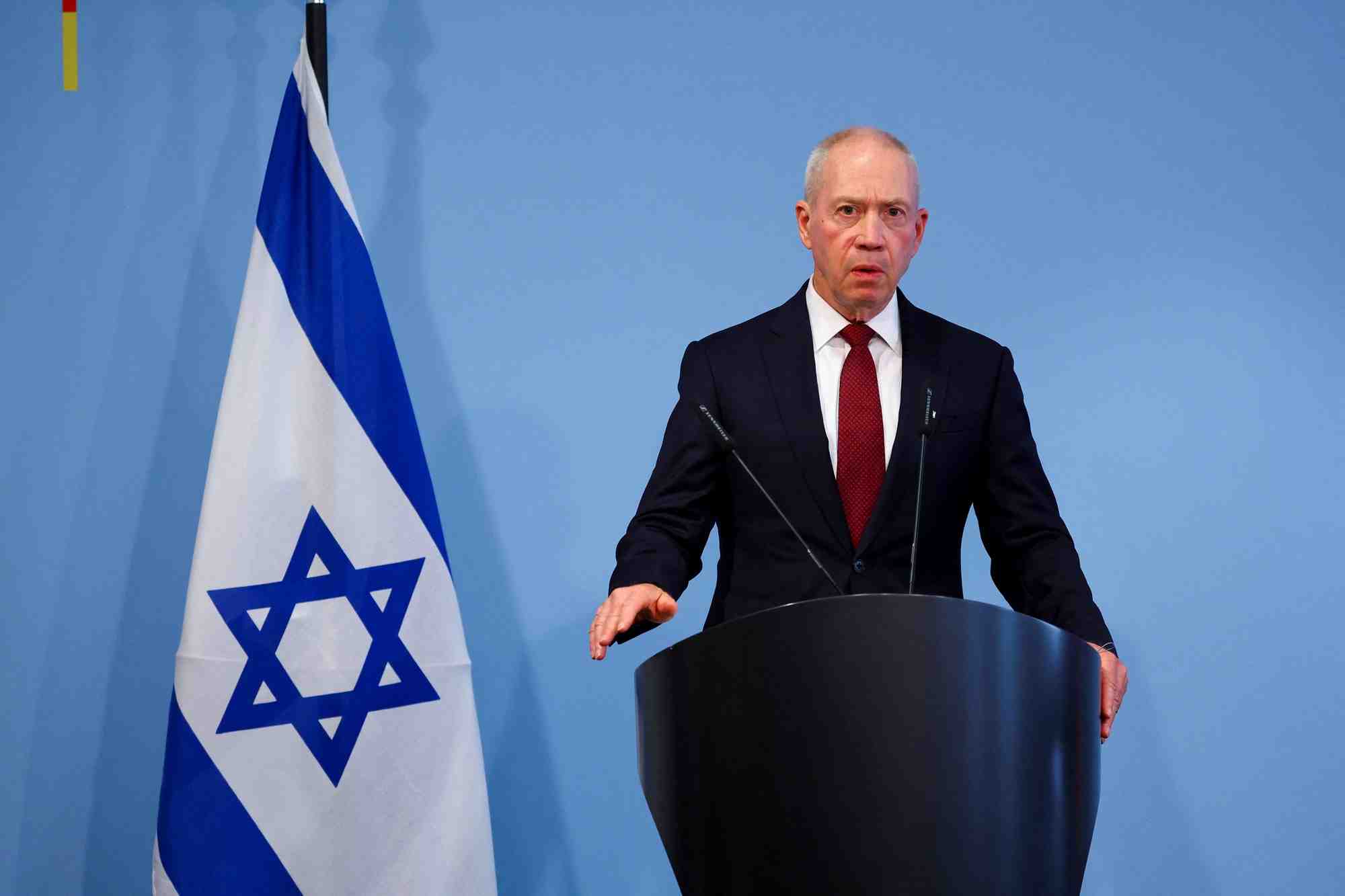 Photo du ministre israelien de la defense yoav gallant