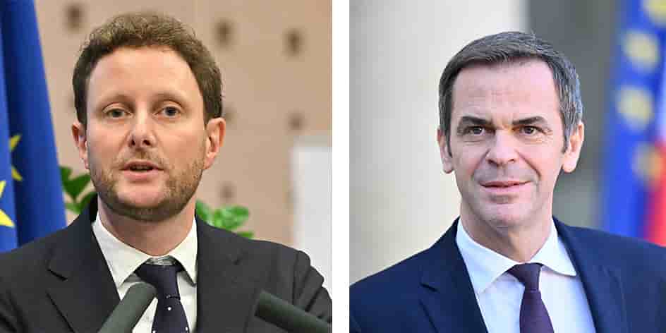 Clément Beaune et Olivier Véran